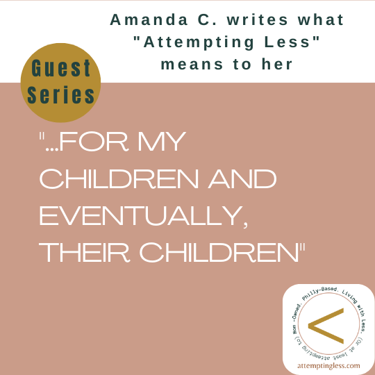 GUEST WRITER - Amanda C.